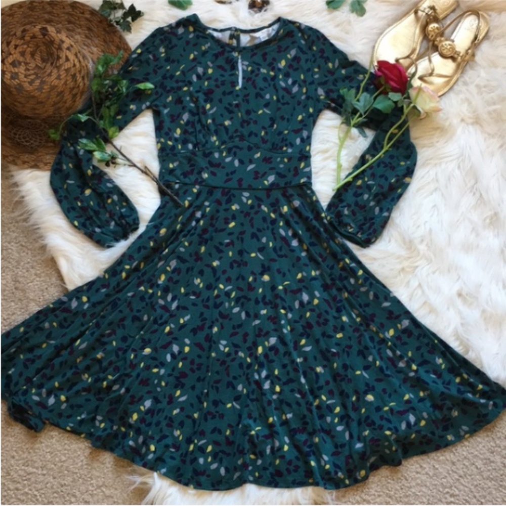 Boden Green Dress Size 4